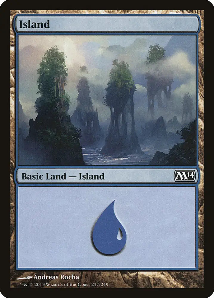 Island (237) [Magic 2014] - MTG Single