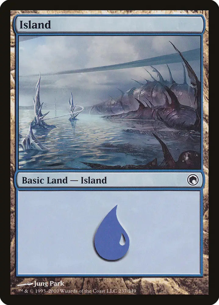 Island (237) [Scars of Mirrodin] - MTG Single