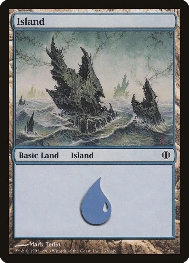 Island (237) [Shards of Alara] - MTG Single