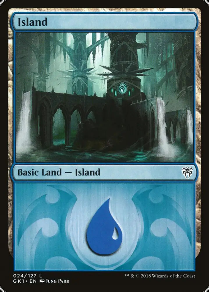 Island (24) [Guilds of Ravnica Guild Kit] - MTG Single