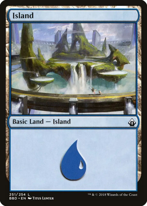 Island (251) [Battlebond] - MTG Single