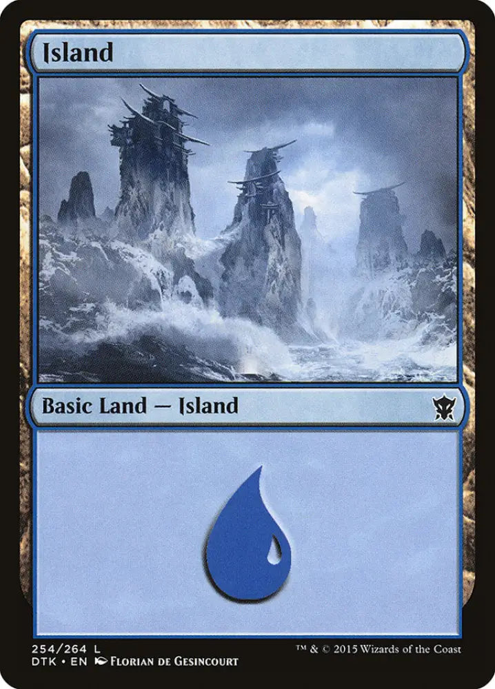 Island (254) [Dragons of Tarkir] - MTG Single