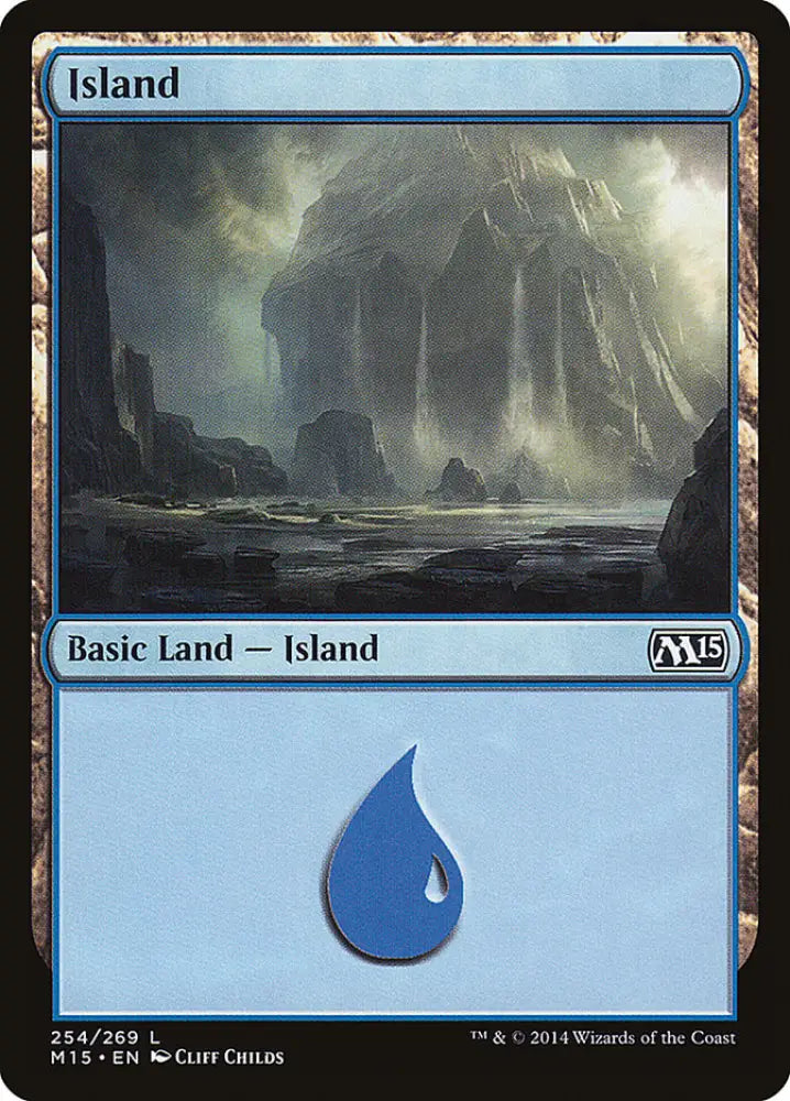 Island (254) [Magic 2015] - MTG Single