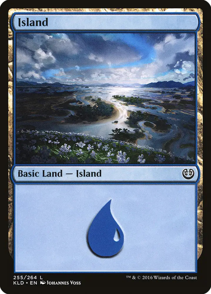 Island (255) [Kaladesh] - MTG Single