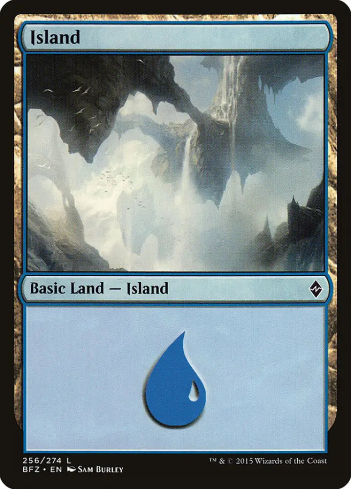 Island (256) [Battle for Zendikar] - MTG Single
