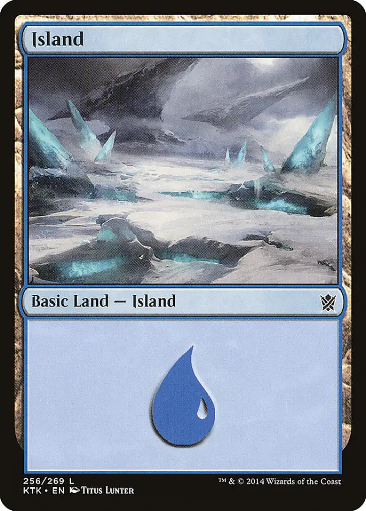 Island (256) [Khans of Tarkir] - MTG Single