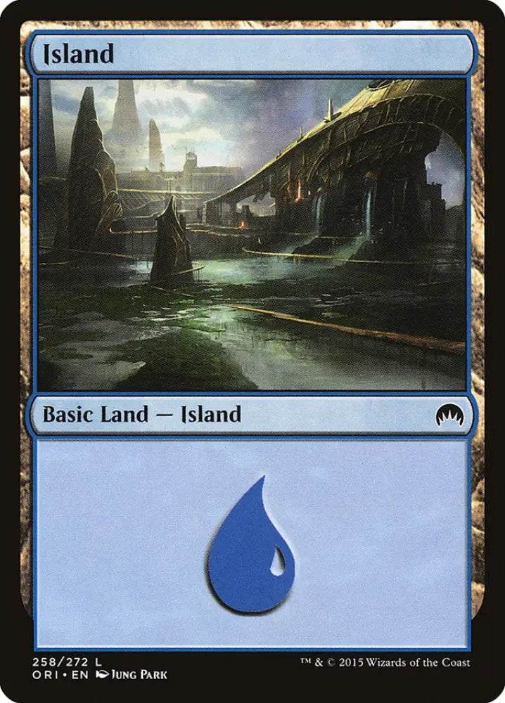 Island (258) [Magic Origins] - MTG Single