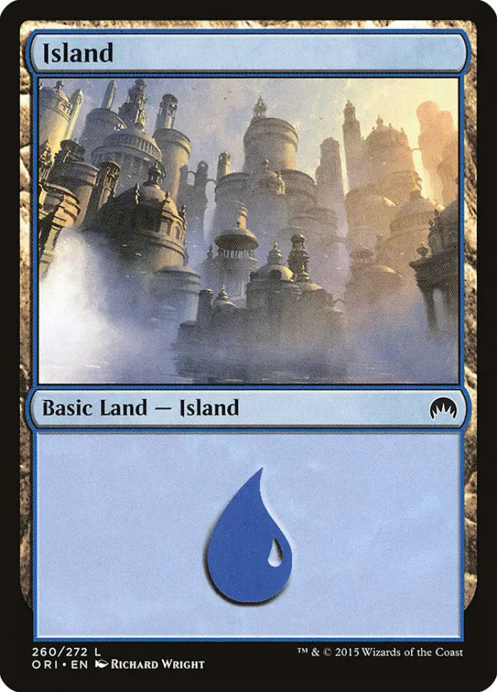 Island (260) [Magic Origins] - MTG Single