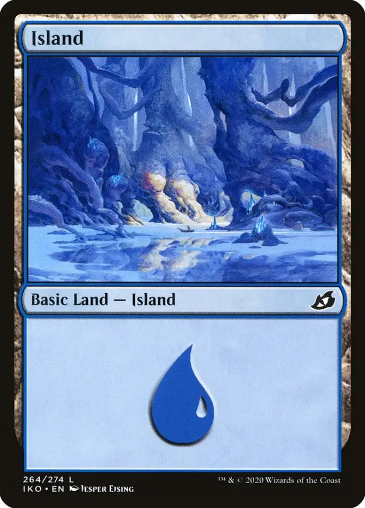 Island (264) [Ikoria: Lair of Behemoths] - MTG Single