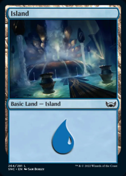 Island (264) [Streets of New Capenna] - MTG Single