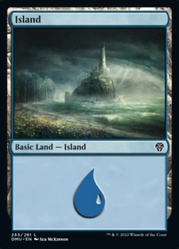 Island (265) [Dominaria United] - MTG Single