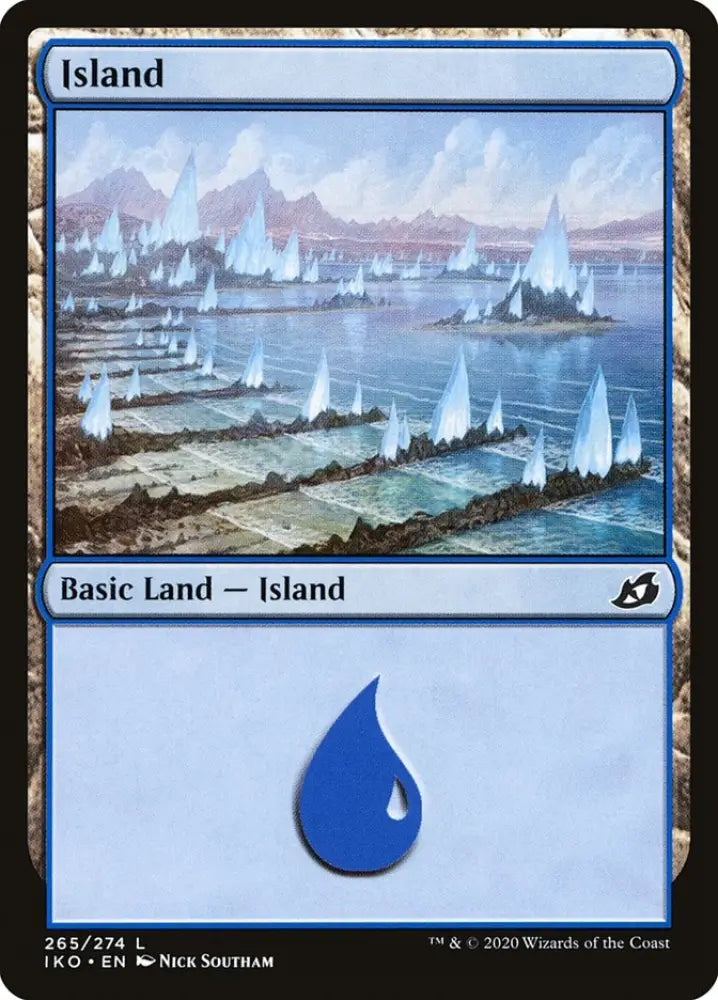Island (265) [Ikoria: Lair of Behemoths] - MTG Single