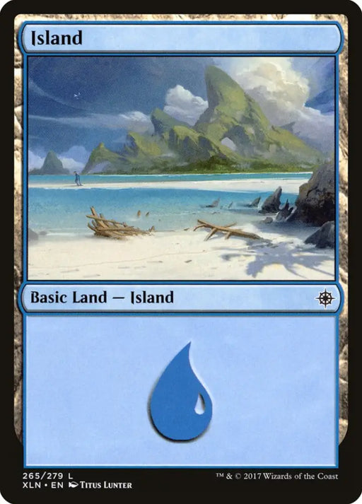 Island (265) [Ixalan] - MTG Single