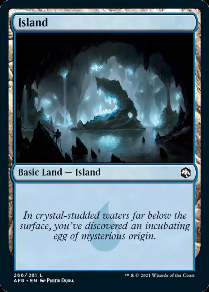 Island (266) [Dungeons & Dragons: Adventures in the Forgotten Realms] - MTG Single