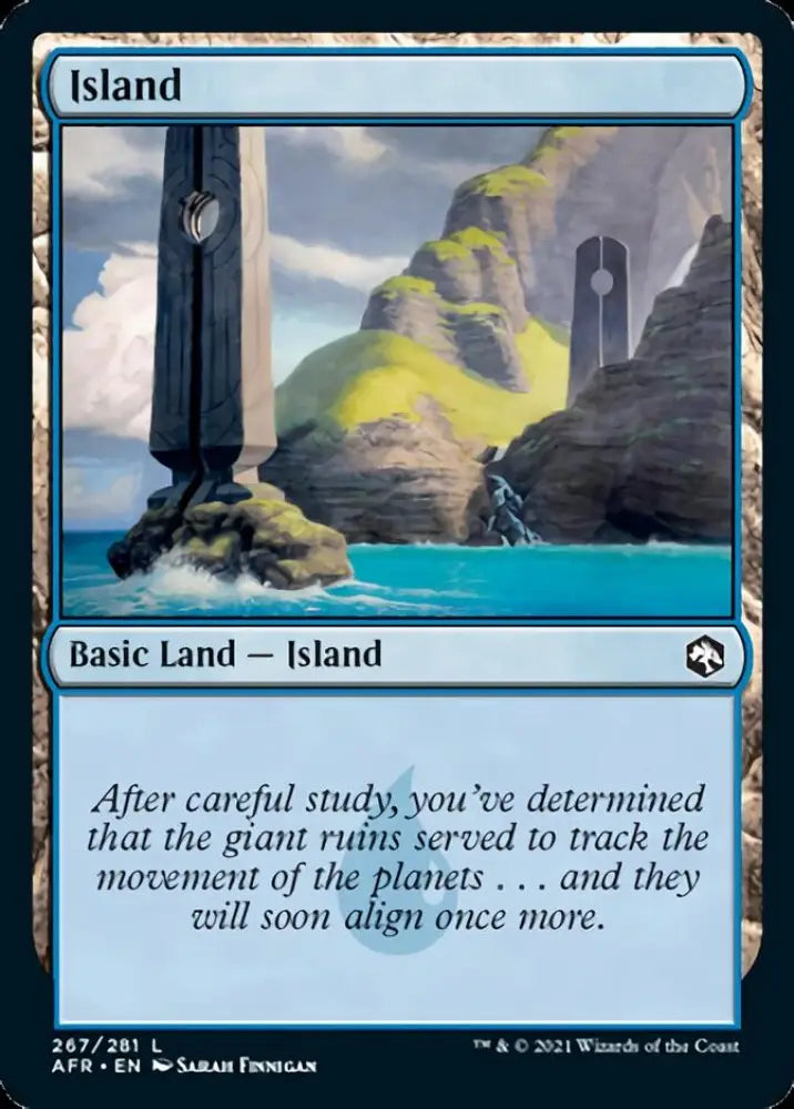 Island (267) [Dungeons & Dragons: Adventures in the Forgotten Realms] - MTG Single