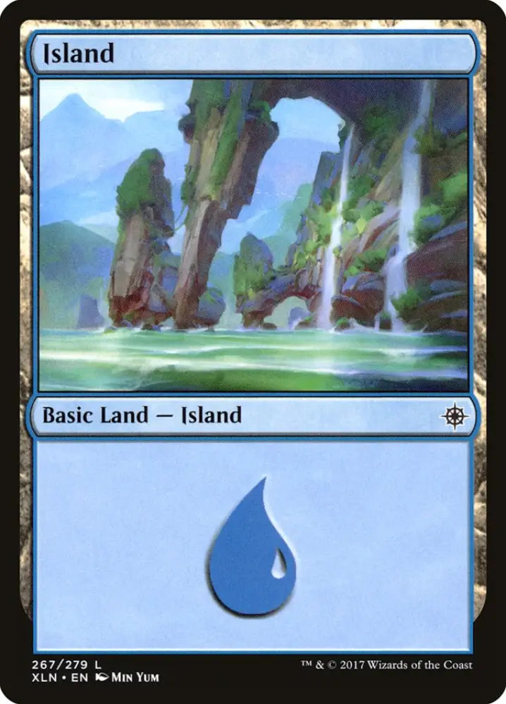 Island (267) [Ixalan] - MTG Single