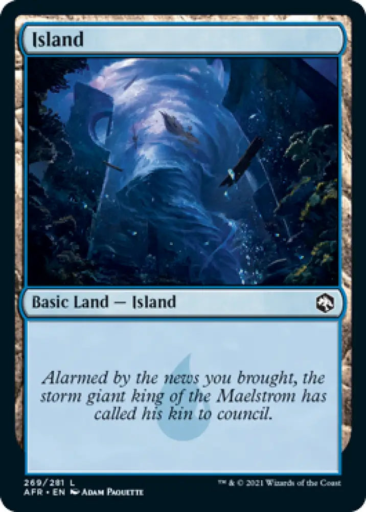 Island (269) [Dungeons & Dragons: Adventures in the Forgotten Realms] - MTG Single