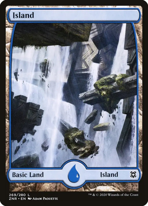Island (269) [Zendikar Rising] - MTG Single