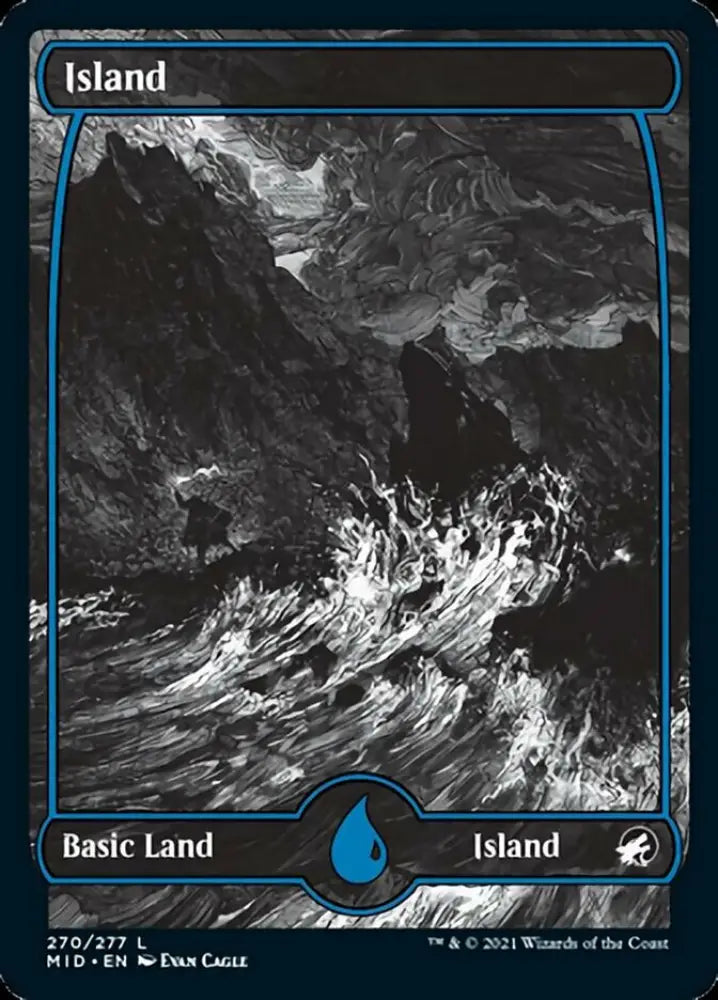 Island (270) [Innistrad: Midnight Hunt] - MTG Single