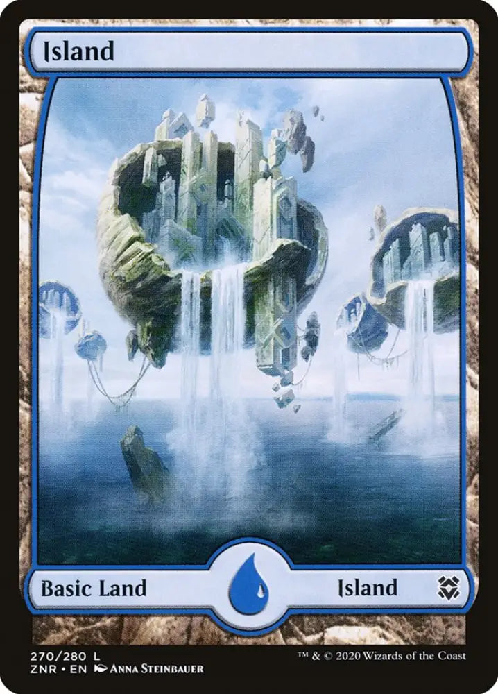 Island (270) [Zendikar Rising] - MTG Single