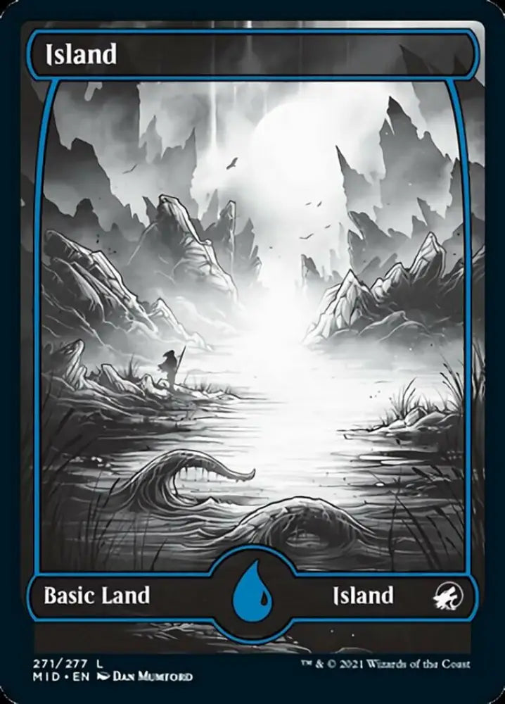 Island (271) [Innistrad: Midnight Hunt] - MTG Single