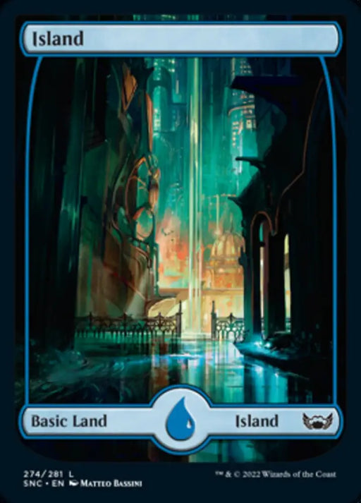 Island (274) [Streets of New Capenna] - MTG Single