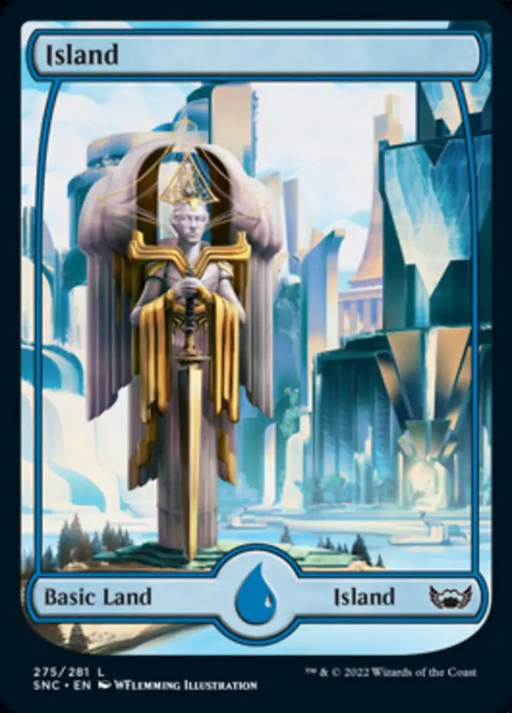 Island (275) [Streets of New Capenna] - MTG Single