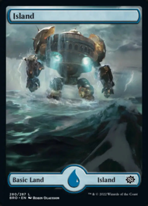 Island (280) [The Brothers’ War] - MTG Single