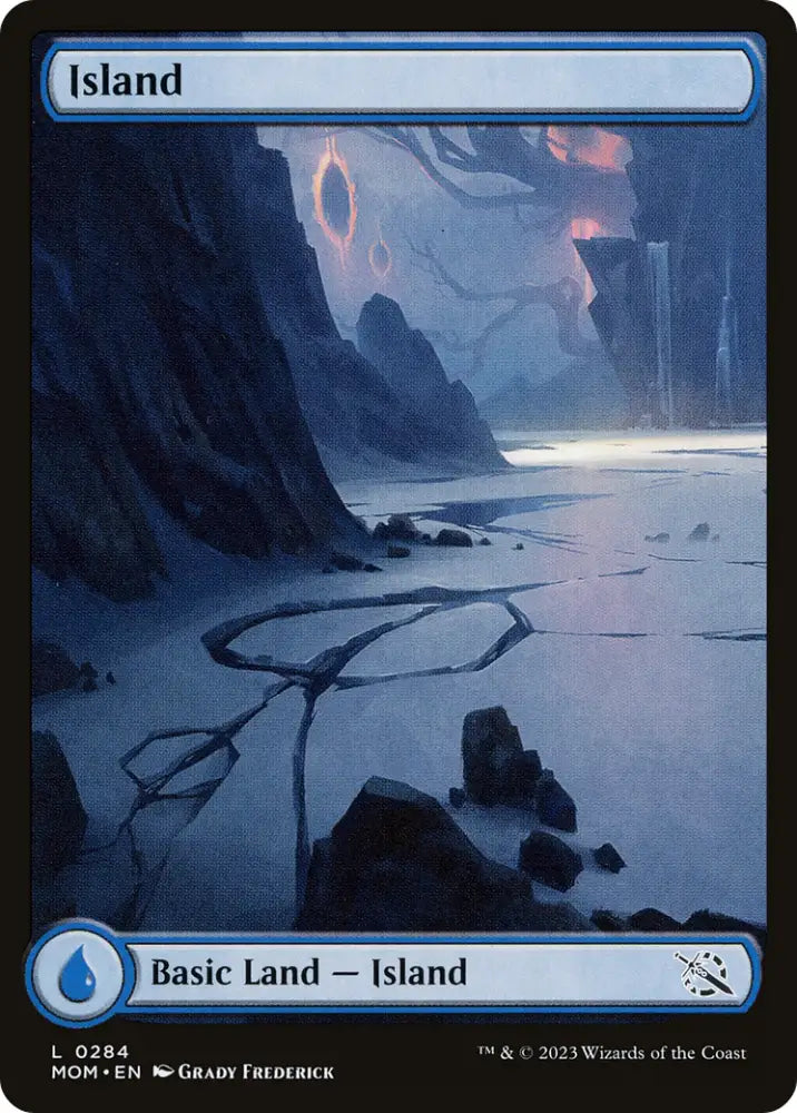 Island (284) [March of the Machine] - MTG Single