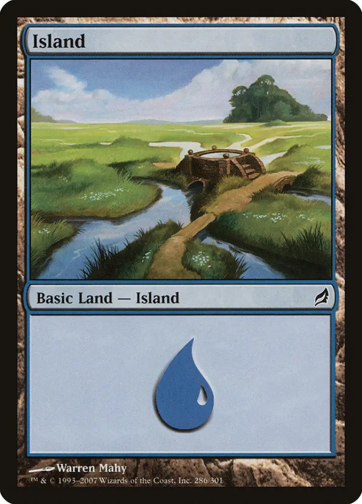 Island (286) [Lorwyn] - MTG Single