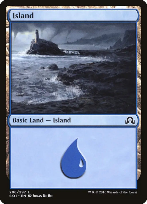 Island (286) [Shadows over Innistrad] - MTG Single