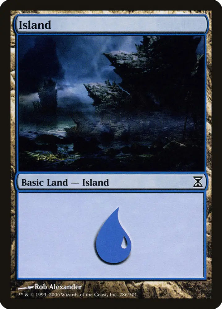 Island (286) [Time Spiral] - MTG Single