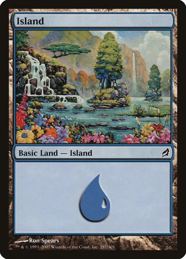Island (287) [Lorwyn] - MTG Single