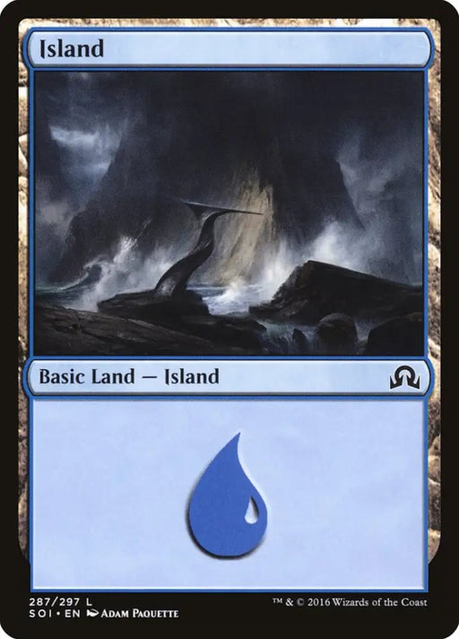 Island (287) [Shadows over Innistrad] - MTG Single