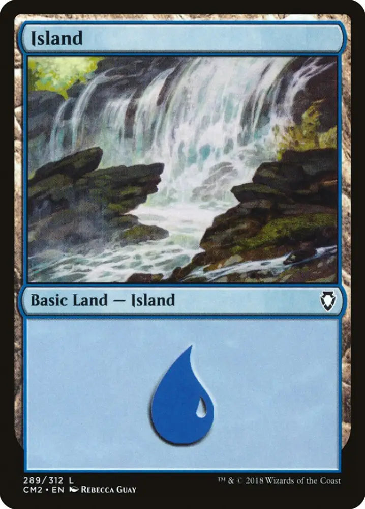 Island (289) [Commander Anthology Volume II] - MTG Single