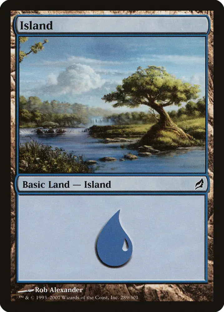 Island (289) [Lorwyn] - MTG Single