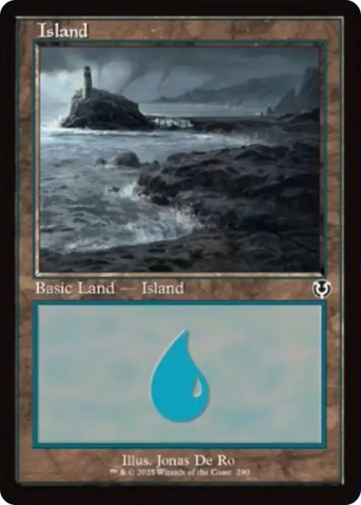 Island (290) (Retro Frame) [Innistrad Remastered] - MTG Single