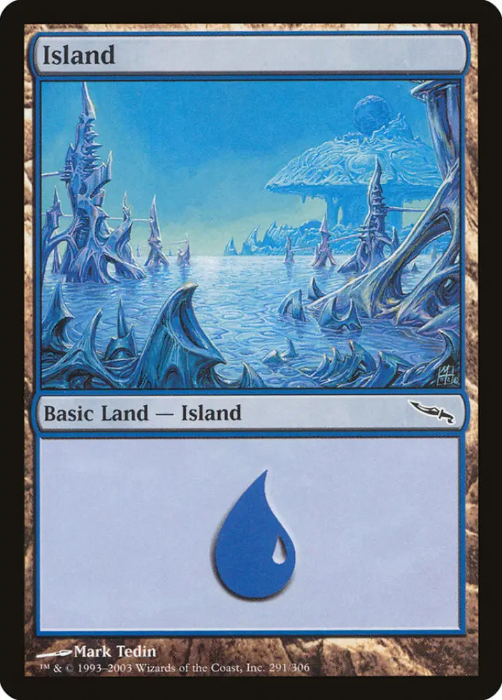 Island (291) [Mirrodin] - MTG Single