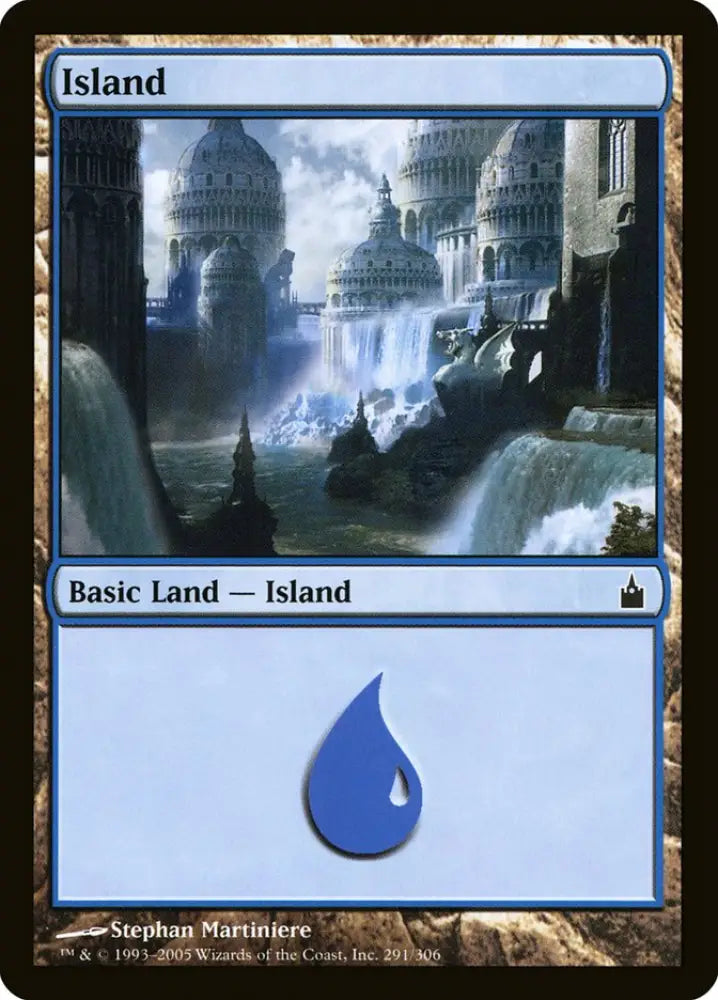 Island (291) [Ravnica: City of Guilds] - MTG Single