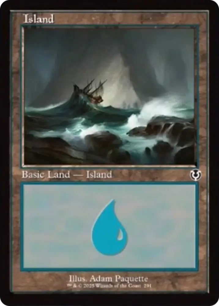 Island (291) (Retro Frame) [Innistrad Remastered] - MTG Single