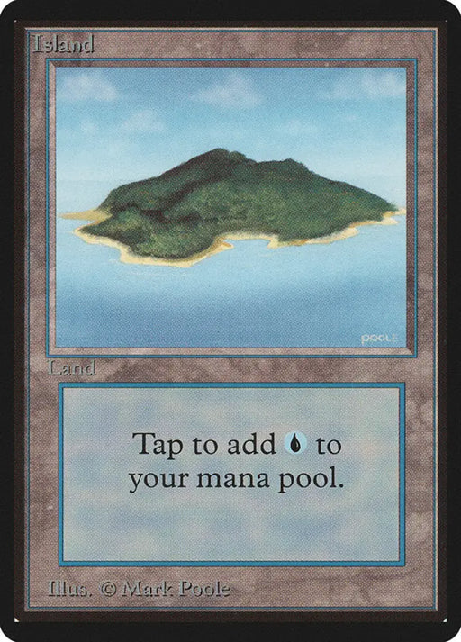 Island (292) [Beta Edition] - MTG Single