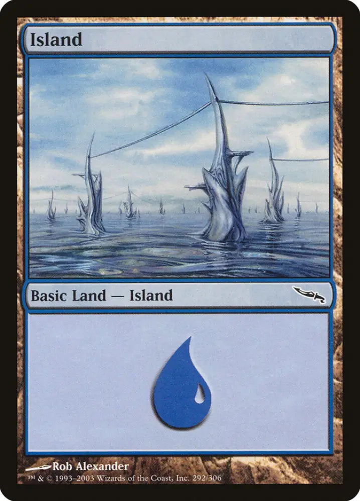 Island (292) [Mirrodin] - MTG Single