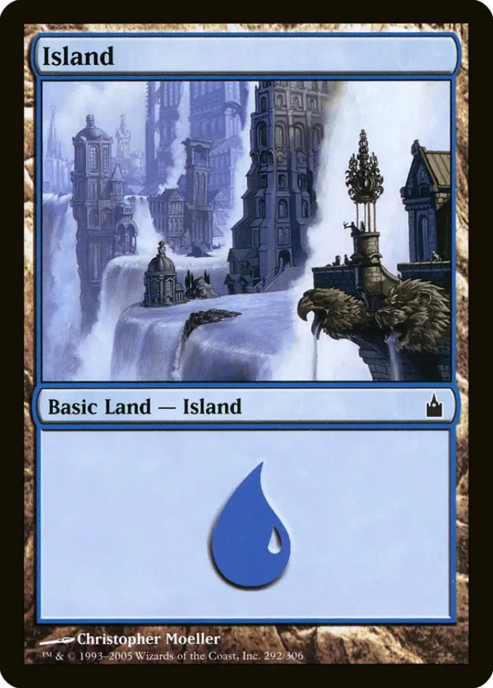Island (292) [Ravnica: City of Guilds] - MTG Single