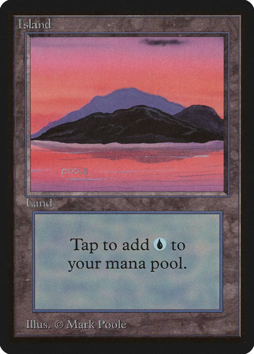 Island (293) [Beta Edition] - MTG Single