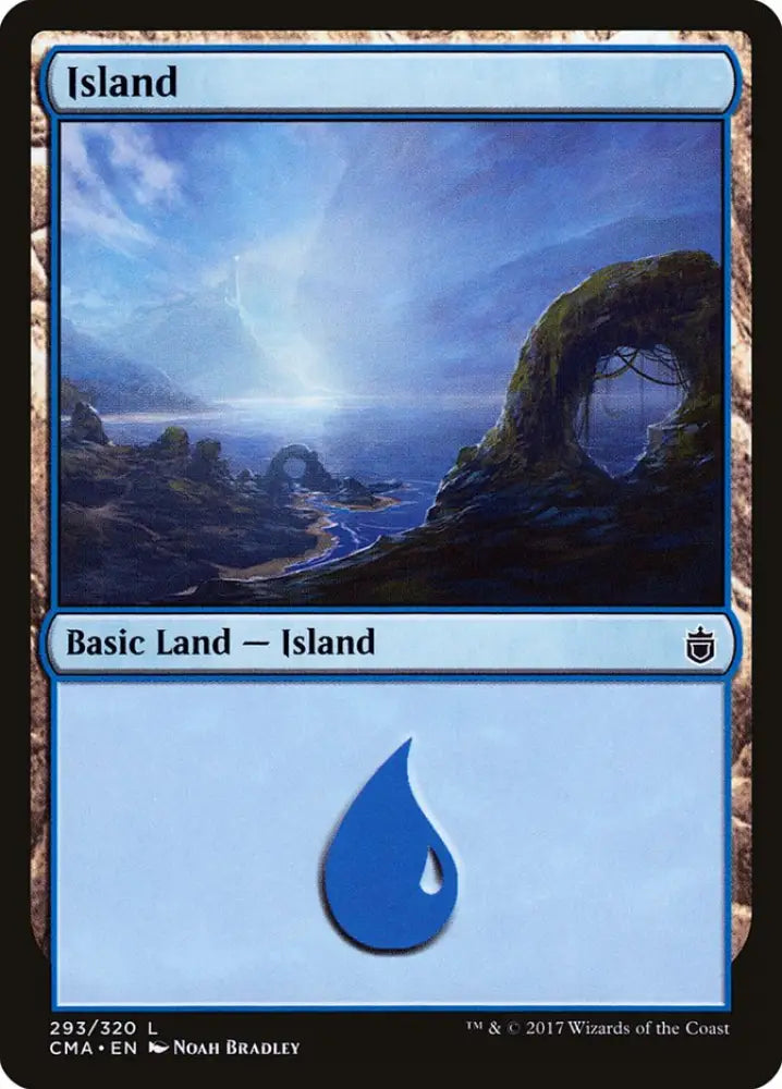 Island (293) [Commander Anthology] - MTG Single