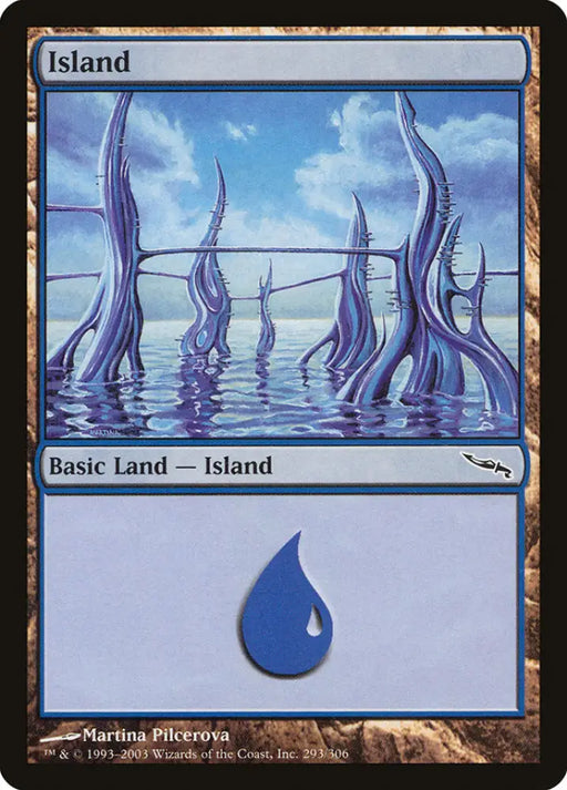 Island (293) [Mirrodin] - MTG Single