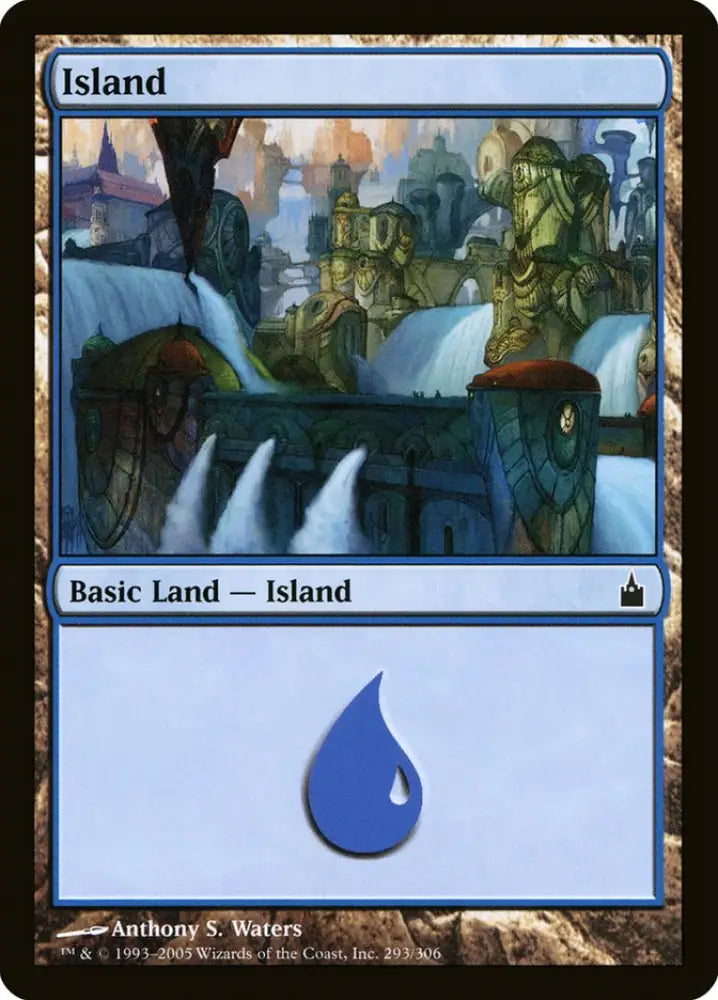 Island (293) [Ravnica: City of Guilds] - MTG Single