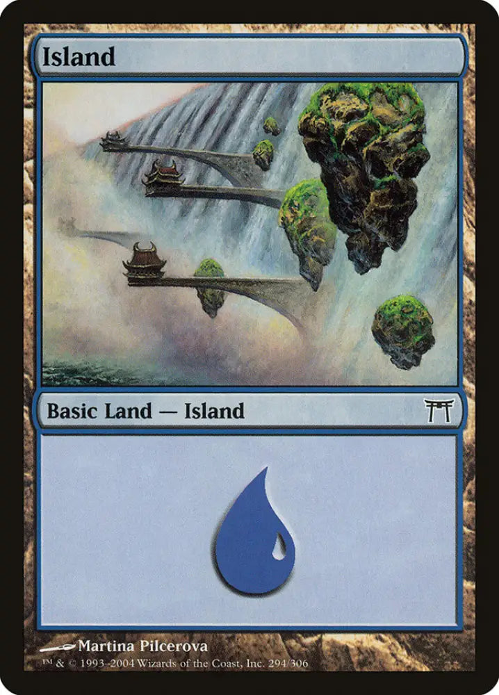 Island (294) [Champions of Kamigawa] - MTG Single