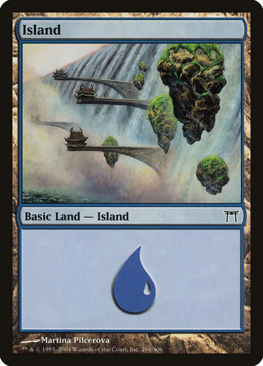 Island (294) [Champions of Kamigawa] - MTG Single