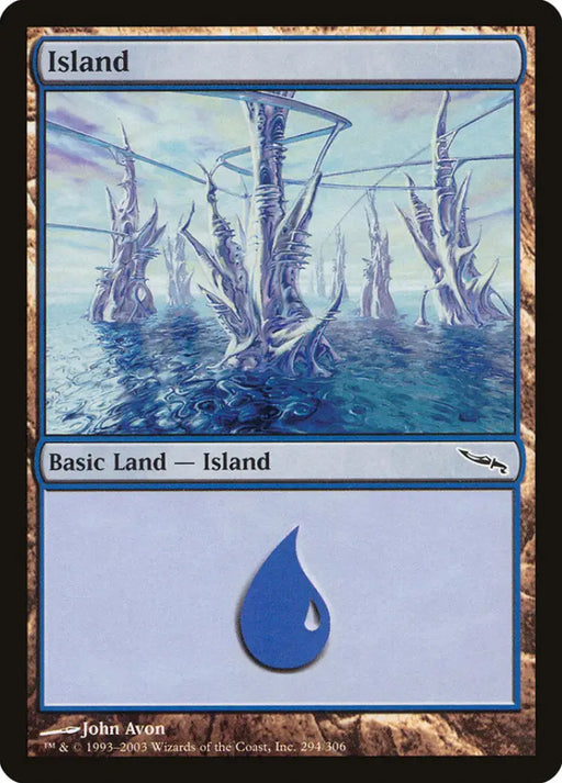 Island (294) [Mirrodin] - MTG Single